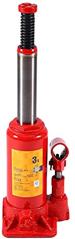 3T Capacity Car Hydraulic Jack Bottle Jack Automotive Lifter Stable and Safe Quick Enlarged Base for Auto Repair