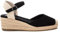 XTI - Alpargatas Mujer Negro - Calzado Cómodo y Versátil - Moda casual - Modelo 14410404 (Talla 39)