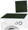 HOMSFOU Washer Cover for Top Load Washing Machines Outdoor Washing Machine Mats Washable Dryer Top Protector Sun Shield Durable Pad for Laundry