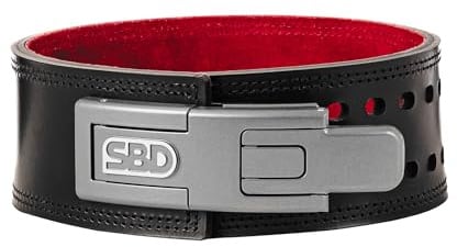 SBD 10mm Powerlifting & Weightlifting Belt – British Manufactured Gym Belt for Squats, Deadlifts & Strength Training Lever Weight Lifting Belt