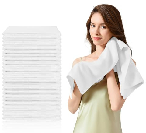 JTKDG 100 Stück Einweg-Handtücher 40 x 80 cm | Premium Einweg-Badetücher