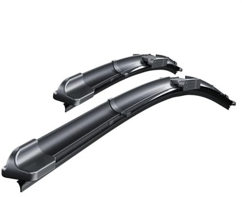 Mossa Escobillas limpiaparabrisas para la luna delantera adecuadas para Nissan Juke (07.2010-2019) - escobillas planas Premium