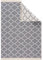 Fashion4Home Teppich Läufer - Tepiche für Wohnzimmer, Schlafzimmer, Küche, Kinderzimmer, Badezimmer - Boho Kelim - Läufer Flur, Hellgrau-Weiß, Größe: 160x230 cm