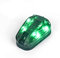 SBGJMY Tactique Casque Signal Lumières Vert & IR Ou Rouge & IR Lumière Stroboscopique Airborne Survival Light avec Magic Tape Support Casque Rapide (Vert)