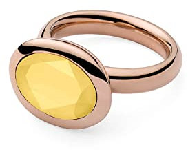 Qudo rosegold Ring TIVOLA small buttercup (54 (17))