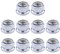 Gubeter M12 x 1,5 mm Strimmer Blade Bar Nut Kit, für Stihl Fs160, Fs180, Fs220, Fs240, Fs300, Fs310, Fs350, Fs360, Fs400, Fs410, Fs450, Fs460, Fs490 Motorteil, 4119 642 7600