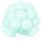 30 Pezzi Palloncini Blu Teal lattice Macaron Verde Acqua Turchese Pastello 12 Pollici per Ragazze Donne Festa di Compleanno Matrimonio Baby Shower Nuziale Carnevale Battesimo Comunione Decorazioni