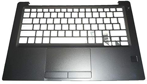 RTDPART Laptop Palmrest For DELL Latitude 7280 07P1XM 7P1XM UK Layout With Touchpad&Fingerprint Upper Case New