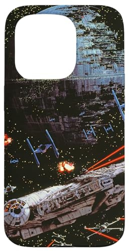 Star Wars Return of the Jedi Death Star II Battle Black Case for iPhone 15 Pro