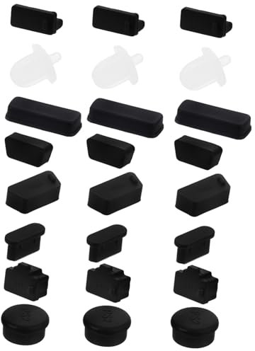 OSALADI 72stücke Teiliges Silikon USB-staubschutzset Für Computer Und Motherboard Staubschutzstopfen Für Pc Spielkonsolen Tablets Und Geräteports Zufällige Farben