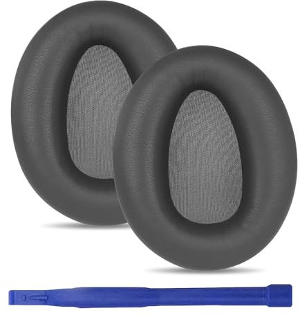 umvowuxa Replacement Ear Pads Compatible with Sony WH-CH700N/WH-CH710N/WH-CH720N /WH-XB900N/WH-RF400&MDR-ZX780/MDR-ZX770/MDR-10R Headphones,Soft Protein Leather(Titanium Grey)