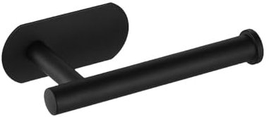 Badezimmer-Zubehör-Sets ohne Bohren, schwarz, Handtuchhalter, Stange, Ring, Bademantel, Kleiderhaken, Hardware, 1