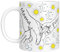 LIEBTASTISCH - Personalisierte Tasse für Mama oder Oma - Geschenk zum Muttertag, Geburtstag, Weihnachten, von Enkelkinder - Bis zu 6 Kinder (Sonne, Mond und Stern)
