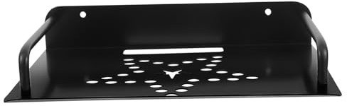 jojofuny Wall Mounted Router Holder Shelf with Projector Tray Stable Wifi Router Wall Mount Storage Rack for Home and Office Easy Installation Space-saving Utility Organizer