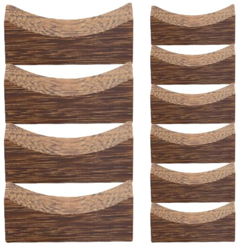 HOLIDYOYO Set 12pezzi Poggia Bacchette in Legno in Stile Giapponese per Cena, Porta Cucchiaio e Forchetta, Mantiene Posate Stabili e Pulite sul Tavolo da Pranzo