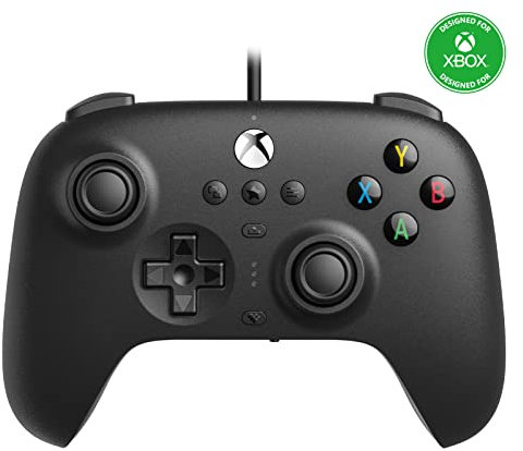 8Bitdo Ultimate Wired Controller for Xbox Series X, Xbox Series S, Xbox One, Windows 10 & Windows 11 (Black) (Xbox Series X)