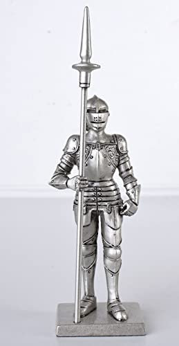 Ritter mit Lanze Mittelalter Rüstung Ritterfigur 15 cm signiert Sammelfigur rf001 Palazzo Exclusiv