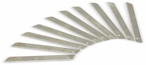 TOOLTECH Universalmesser-Ersatzklingen, 9 mm, 10 Stück
