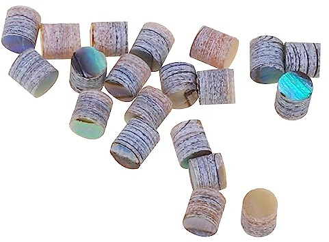Musiclily Pro 2mm Paua Abalone Shell Gitarre Griffbrett Inlay Dots 20er Set