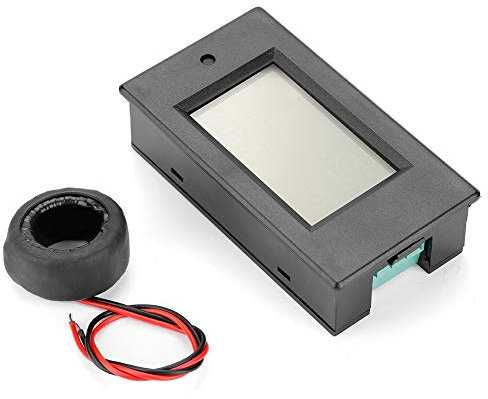 100A AC 80 260V Multimeter Amperemeter Voltmeter, Digitales Leistungsmessgerät, LCD Anzeige Digitale Stromspannung Leistungsenergie mit CT Stromwandler, Digitaler Leistungsmesser
