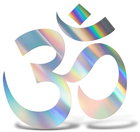 ERREINGE Ohm Yoga Mantra Mandala Aufkleber Wandtattoo Vinyl Wandaufkleber Laptop Auto Motorrad Wohnmobil