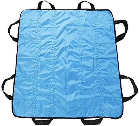 Positioning Bed Pad with Handles 48 X 40 Incontinence Mattress Bedding Protector Liner Underpad Straps for Easy Lift & Transfer Reusable Washable Hospital Quality