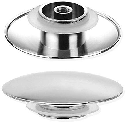 YHYX Tappo di scarico in ottone,Tappo di conduttura del lavandino del bagno,Pop Click Clack per lavello della vanità Bagno Sostituzione Bulloni