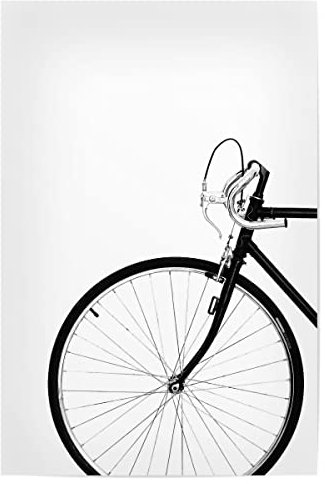 artboxONE Poster 30x20 cm Poster Schwarzweiß Bicycle Wall Art - Bild Fahrrad Fahrrad minimalistisch