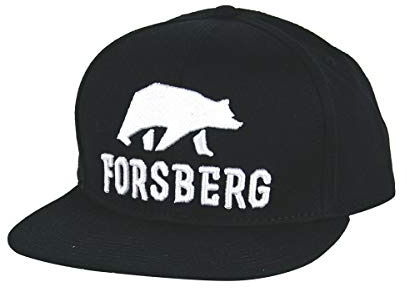 FORSBERG Cap Snapback mit weissem Logo in 3D