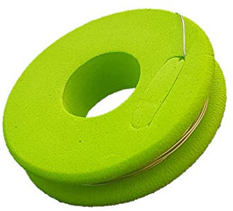 DecoPorex - Filo di Nichrome per Taglio a Caldo, Bobina per Polistirolo e Schiuma (0,15mm-6 mts)