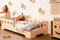 smartwood TILA 5P Kinderbett 80x160 | Montessori Bodenbett mit Lattenrost & Rausfallschutz | Für Jungen & Mädchen | Sicheres und Robustes Holzbett für Kinder ab 3 Jahren
