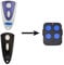 Allotech 4 Channel 433MHz Garage Door Remote Control Compatible with Novoferm 502, MHS43-2, MHS43-4, 312,MCHS433-2