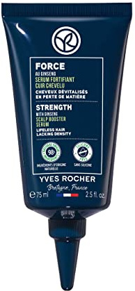 Yves Rocher - Stärkendes Kopfhautserum gegen Haarausfall mit Gingseng und Agave-devitalisiertem Haar mit Verlust der Dichte, ohne Silikon, 75 ml