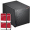 Asustor Bundle NAS AS1104T 1Go avec 4 disques de 16To WD Red Pro