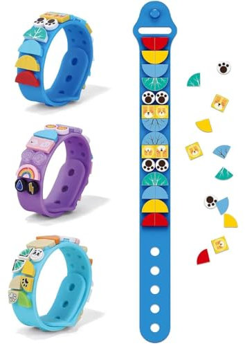 BZKSER Bauklötze Armbänder - 3 pcs Dots Armbänder,Freundschaftsbänder, DIY Kreatives Basteln Armband Making Kit,Dots BAU,für Mädchen Jungen Teenager Geburtstagsgeschenke Geburtstag Weihnachtsfeier