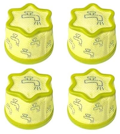 ORCOW Filtro HEPA Compatibile con LG CordZero A9 A958VA A958SA A958IA A938SA A9K Master/Extra A905RM A906SM Parte aspirapolvere ADQ74774001 (Color : 4pcs)