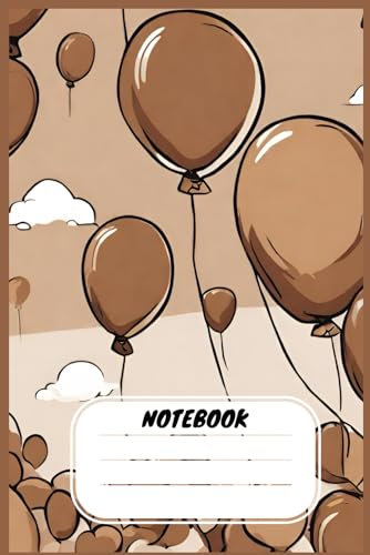 NOTEBOOK: Lined paper 6x9”, 120 pages. Matte finish.