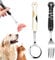 Dog Food Fork, Pet Food Scoop, 2 Pcs Stainless Steel Pet Food Cutlery, Cat Food Fork, Cute Cat Paw Pet Food Scoop, Pet Forks for Dog Food and Pet Feeding Wet Food Spoon