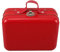Alipis Spielzeug-Aufbewahrungsbox, Retro-Dekor, Spielzeug, schwarze Aufbewahrungskörbe, Hochzeits-Geschenkboxen, Mini-Koffer, Bleistiftetui, kleiner Koffer, Make-up-Koffer, kleines rotes Eisen