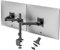 Soporte de Monitor para 2 monitores para Pantalla Plana y Curvada de 17 a 35 Pulgadas, inclinación, Giratorio y rotación, 20 kg por Brazo, VESA 75 x 75/100 x 100