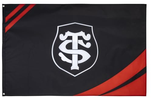 STADE TOULOUSAIN Drapeau Toulouse - Collection Officielle Taille 150 x 100 cm