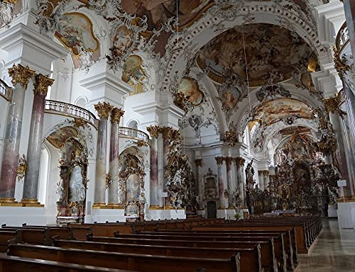 HANSEPUZZLE 56873 - Kirche Puzzle 1000 Teile | Religion Puzzle mit hochwertiger Puzzle Aufbewahrung: Kartonbox und Wieder verschließbarem Beutel | Puzzle-Maße: 60 x 46 cm