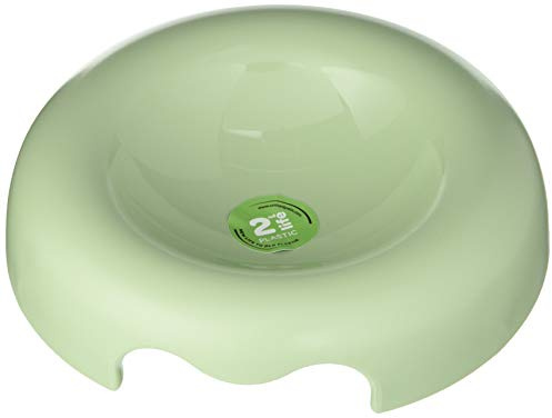United Pets Kitty Eco-Friendly Cat Saucer, Green