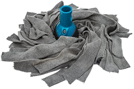 Serpillière Professionnelle - Recharge/Tête de Balai Serpillère - Ultra Absorbant et dégraissant, 200 g, 25 cm