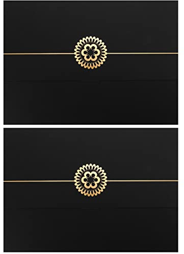 Milisten Zertifikat Umschlag A4 Dokumentenabdeckung 2 Stück Diplomhülle Papierabdeckung Stilvoller Zertifikathalter Für Büro Und Zuhause Elegantes Design 12.4X9 Zoll