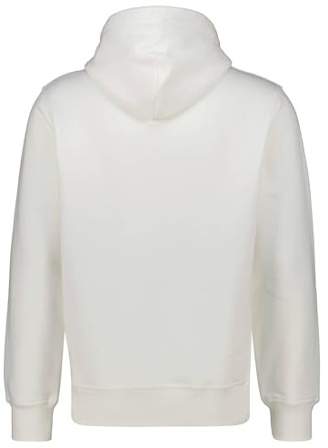 GANT Men's Reg Medium Archive Shield Hoodie Hooded Sweatshirt , Eggshell,L