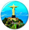 Brasilien Rio Kühlschrankmagnet Dekorativer Magnet Aufkleber Reise Souvenir Sammlung Tourist Stadt Geschenk Whiteboard Küche