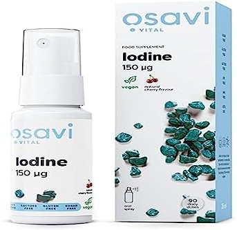 Osavi Iodine Oral Spray, 150mcg (Cherry) - 26 ml.