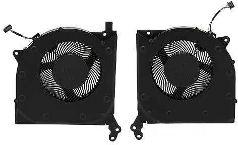 Ventilador de Refrigeración de CPU y GPU for Portátil Nuevo de Repuesto for Lenovo Legion 5 5I 15IMH05 15IMH05H 15ARH05 15ARH05H, Ventilador de Refrigeración (Ventilador de