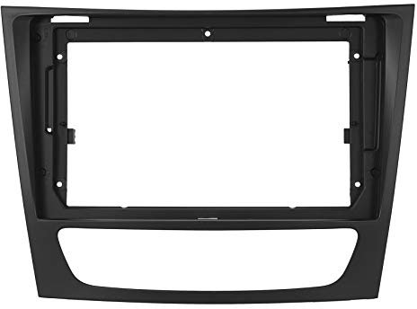 meiyan 1 / 2Din Auto-CD DVD-Rahmen Audio-Anpassungsadapter Armaturenbrett-VerkleidungssäTze Facia Panel 9 für E- W211 1999-2007